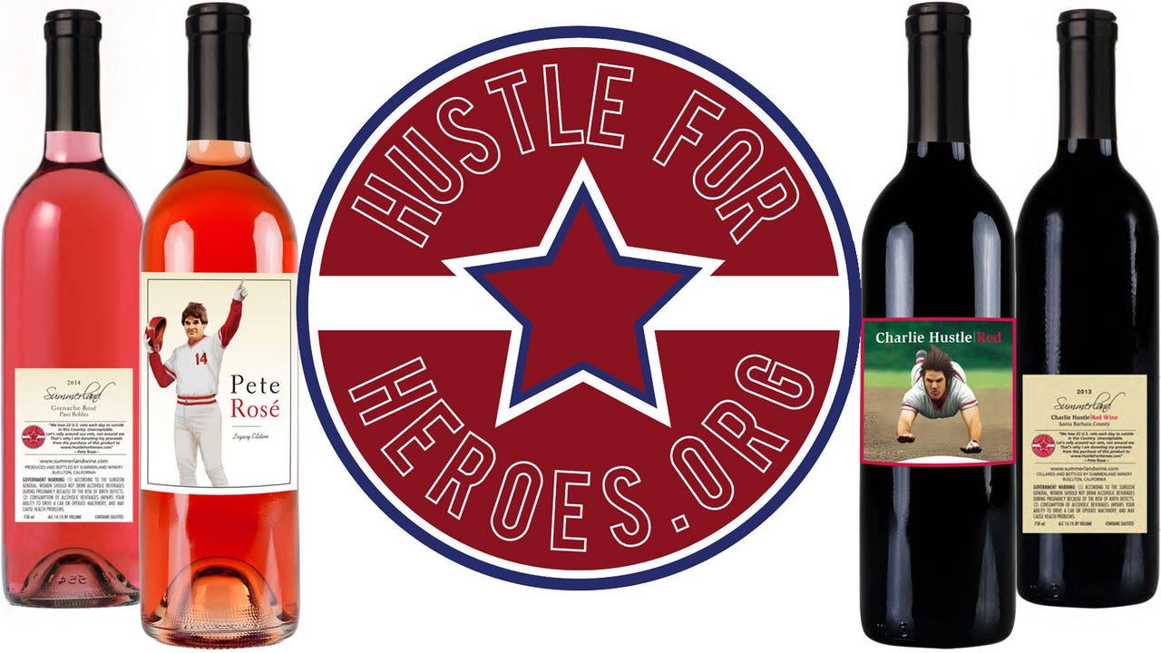 Pete Rose goes to bat for military vets with signature Hit King wines